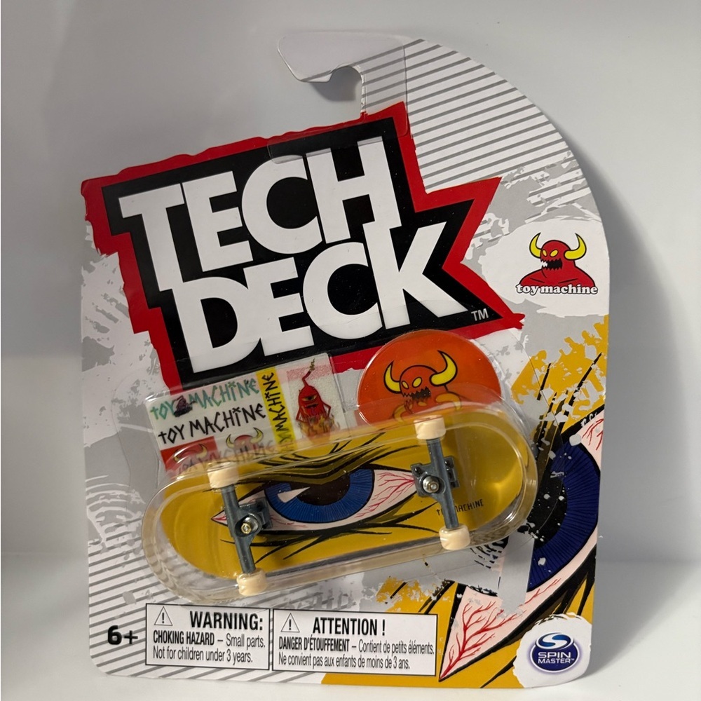 BRAND NEW SEALED TECH DECK TOY MACHINE SERIES EYE DESIGN